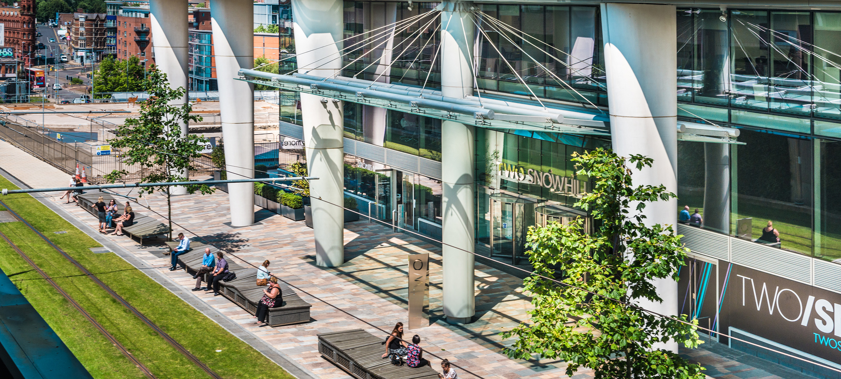 Birmingham City Stock. Snow Hill Offices. HS2