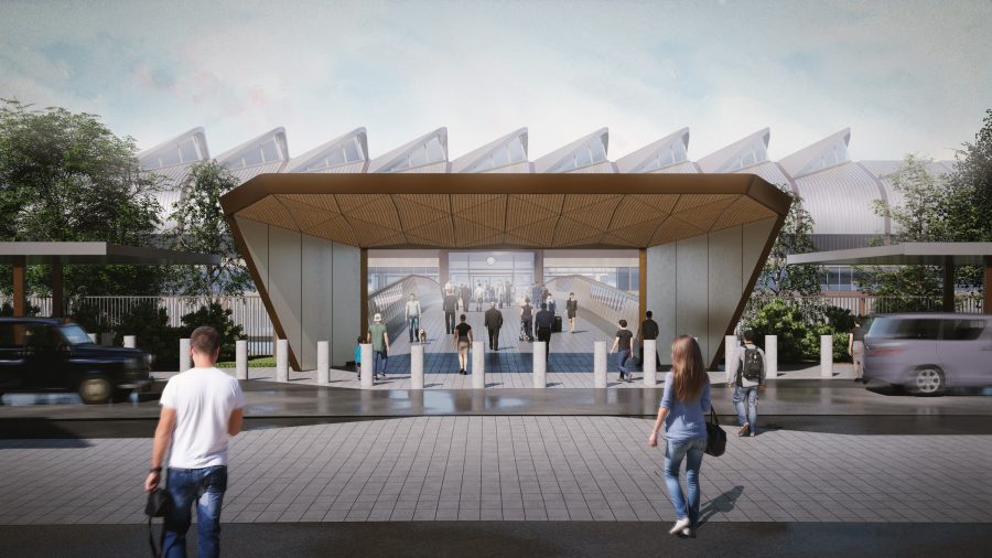 HS2 Interchange station, artist's impression