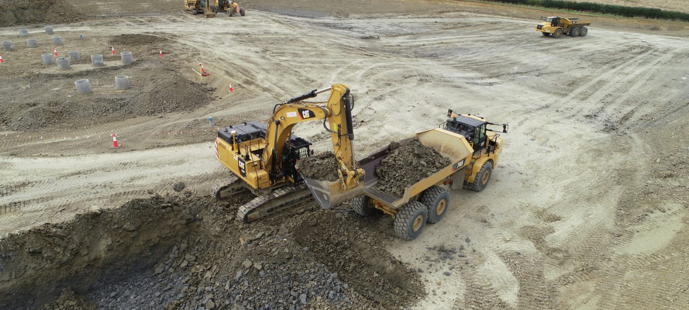 Heave monitoring site, Southam, Warwickshire
