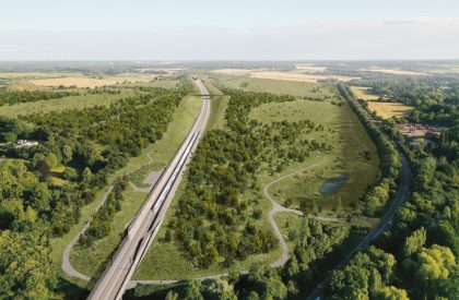 Artist's impression of the Chilterns South Grassland project.