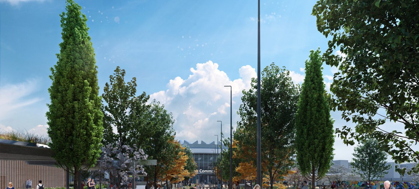 HS2 Old Oak station, artist impression