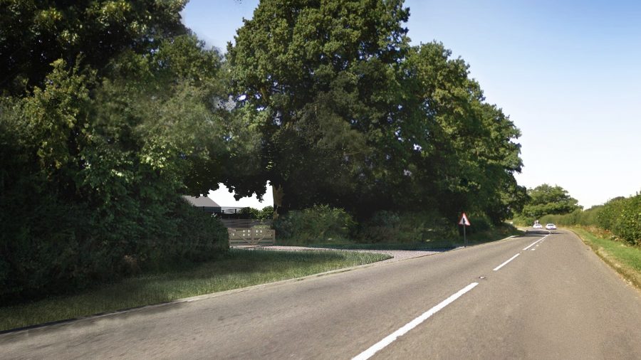 Visualisation of proposed design for Chesham Road intervention shaft