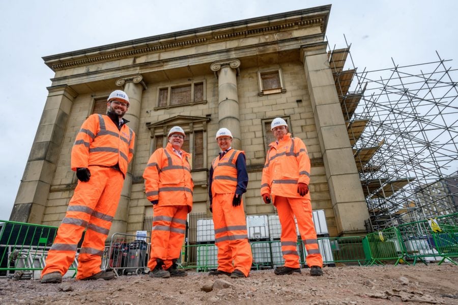 Old Curzon Street Station refurbishment begins