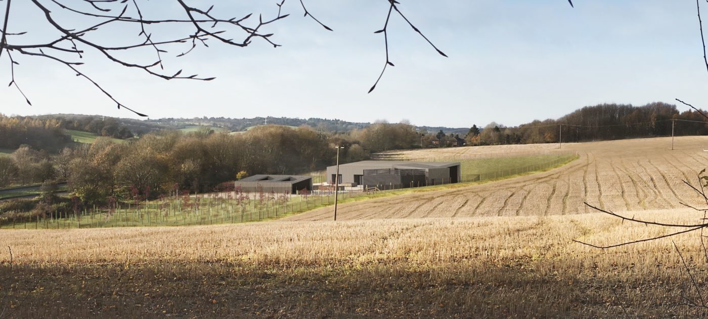 Visualisation of Little Missenden vent shaft headhouse buildings (Year 1)
