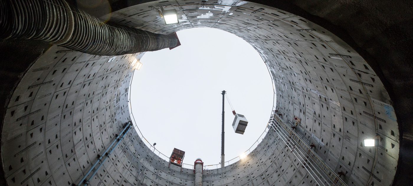  Canterbury works site vent shaft