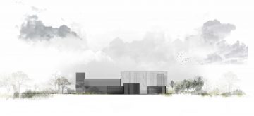 Thumbnail 3 of Artist impression of South Ruislip Headhouse of view from north elevation.