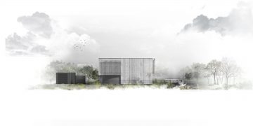 Thumbnail 2 of Artist impression of South Ruislip Headhouse of view from west elevation.