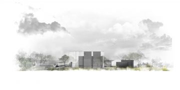 Thumbnail 1 of Artist impression of South Ruislip Headhouse of view from east elevation.