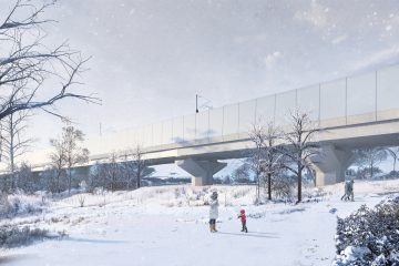 Thumbnail 12 of Artist's impression of Balsall Common Viaduct.