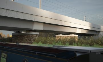 Thumbnail 4 of Artist's impression of the Oxford Canal Viaduct.