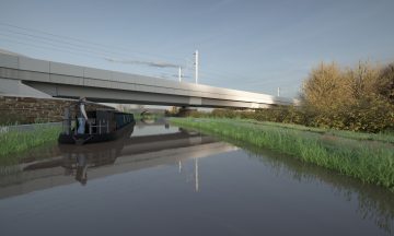Thumbnail 7 of Artist's impression of the Oxford Canal Viaduct.