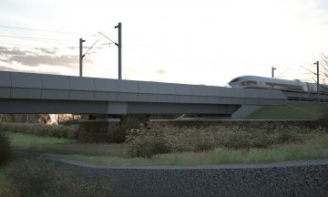 Thumbnail 9 of Artist's impression of the Oxford Canal Viaduct.