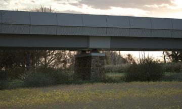 Thumbnail 18 of Artist's impression of the Oxford Canal Viaduct.