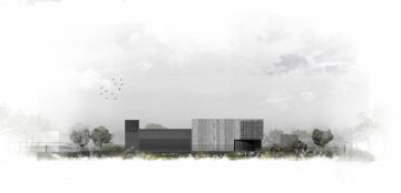 Thumbnail 1 of Artist impression of the Green Park Way Headhouse - south elevation
