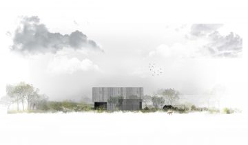 Thumbnail 3 of Artist impression of the Green Park Way Headhouse - east elevation