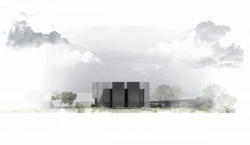 Thumbnail 4 of Artist impression of the Green Park Way Headhouse - west elevation