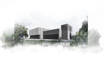 Thumbnail 6 of Artist impression of the Green Park Way Headhouse - view hard standing