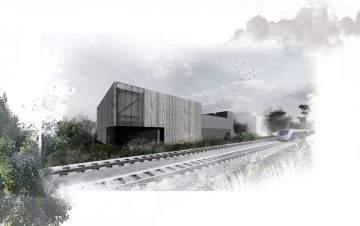 Thumbnail 6 of Westgate Ventilation Shaft and Headhouse - view from Network Rail