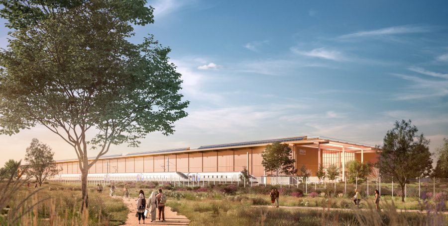 Artist's impression: Maintenance Building WWH