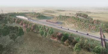 Thumbnail 4 of Artist impression of the Chiltern Tunnel North Portal ancillary building.