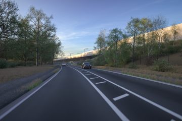 Thumbnail 3 of HS2 Small Dean Viaduct A413 looking south.