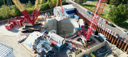 Emily and Anne: our Northolt Tunnel East TBMs