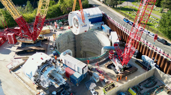 Emily and Anne: our Northolt Tunnel East TBMs