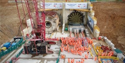 Florence and Cecilia: our Chiltern Tunnel TBMs