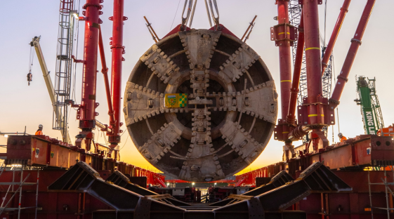 TBM Sushila removed after completing 5-mile journey to construct HS2's Northolt Tunnel under the capital