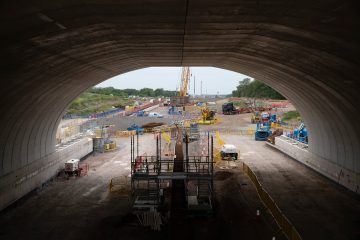 Thumbnail 2 of Inside the arched superstructure.