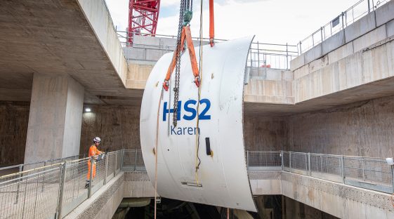 Karen and Madeleine: our Euston Tunnel TBMs
