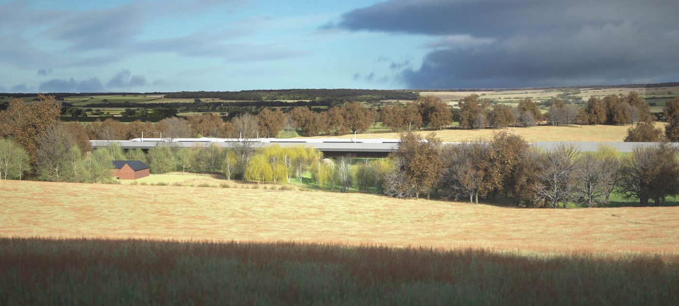 Visualisation of the Lower Thorpe viaduct