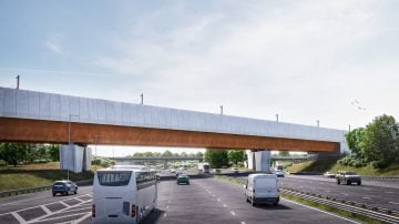 Thumbnail 1 of Visualisation of the M6 South viaduct from the perspective of drivers
