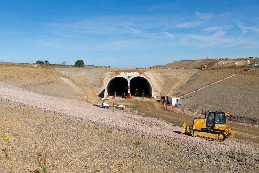 The Greatworth tunnel portal.