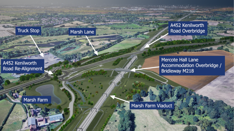 Notice of temporary contraflow, northbound carriageway, A452 Kenilworth ...