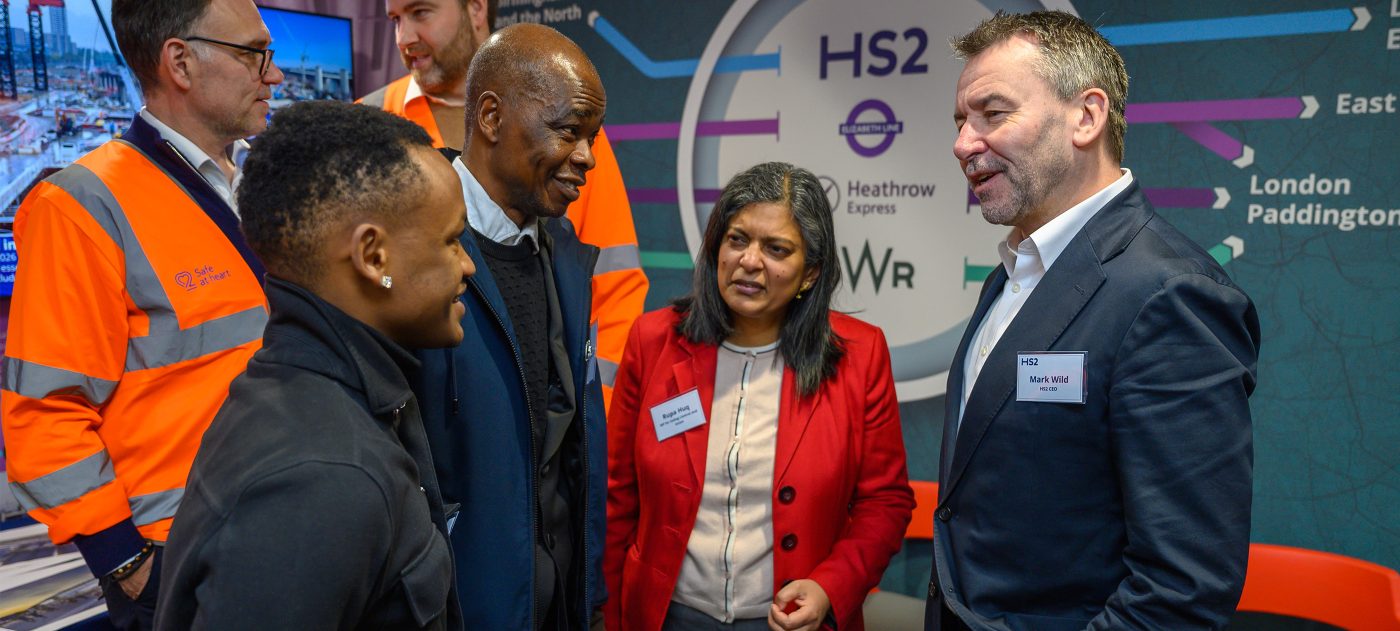 HS2's CEO Mark Wild meeting residents in Old Oak Common and Acton.