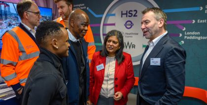 HS2's CEO Mark Wild meeting residents in Old Oak Common and Acton.