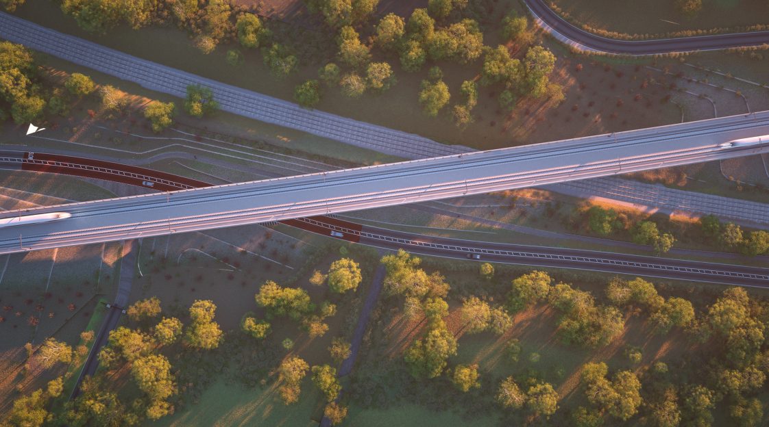 Double composite viaducts
