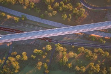 Double composite viaducts